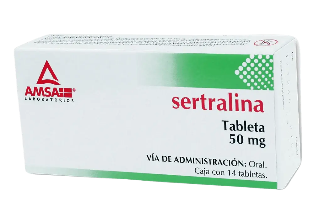 SERTRALINA 50 MG TABLETAS CON 14 (GI)