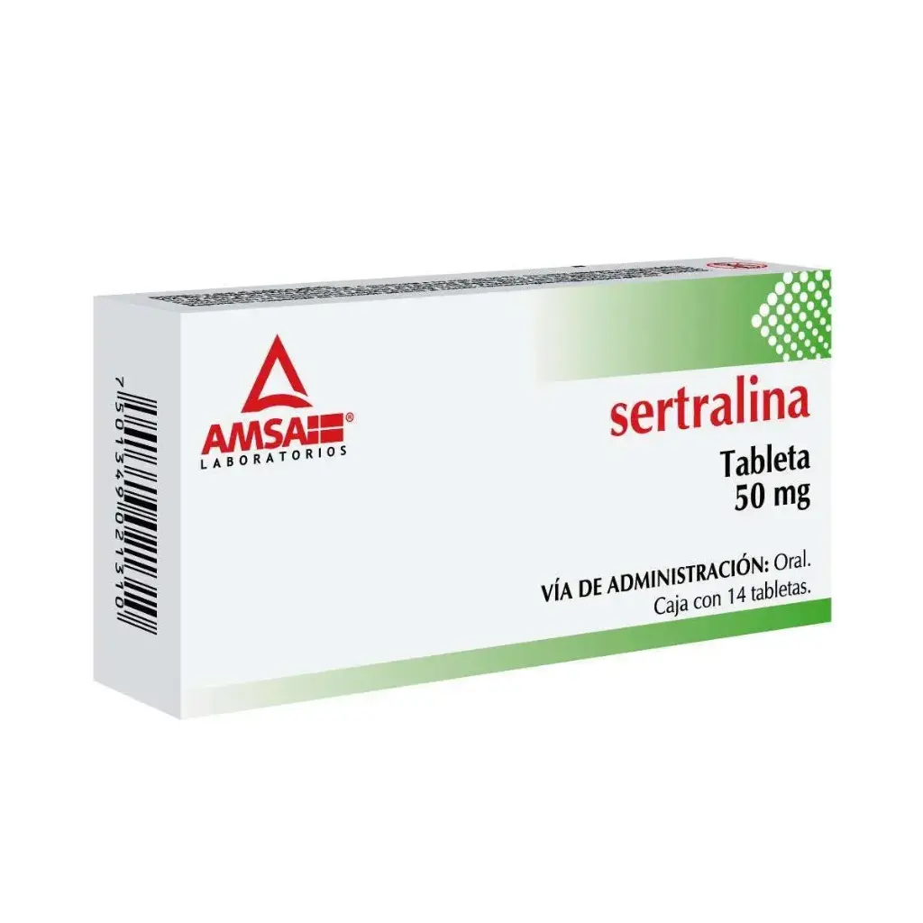 SERTRALINA 50 MG TABLETAS CON 14 (GI)