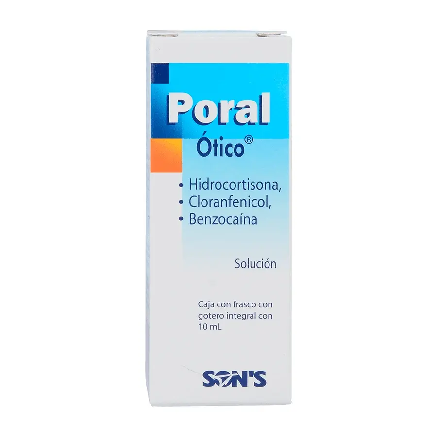 PORAL OTICO SOLUCION GOTAS 10ML (GI)