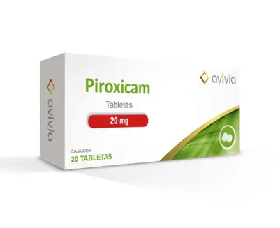 PIROXICAM AVIVIA 20MG TABLETAS CON 20 (GI)