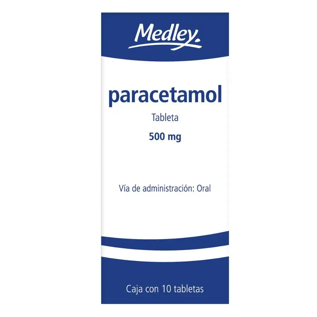 PARACETAMOL MEDLEY 500MG TABLETAS CON 10 (GI)