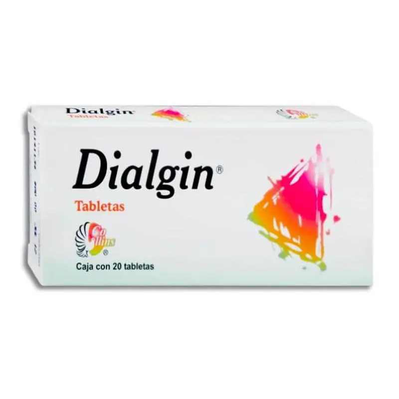 DIALGIN TABLETAS CON 20 (GI)