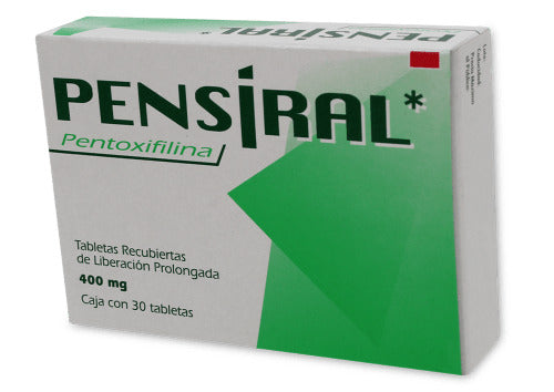 PENSIRAL 400MG TABLETAS LP CON 30 (GI)