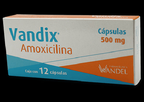 VANDIX 500MG CAPSULAS CON 12 (GI)