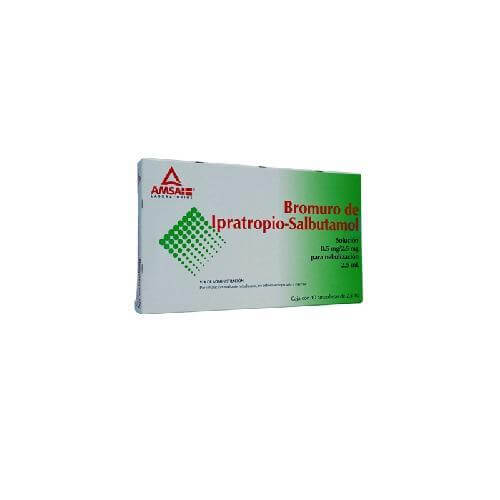 IPRATROPIO/SALBUTAMOL AMSA 0.5/2.5MG/2.5ML CON 10 (GI)