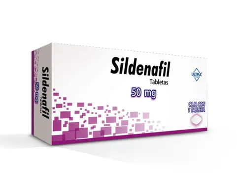 SILDENAFIL ULTRA 50MG TABLETAS CON 1 (GI)