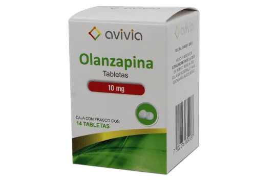 OLANZAPINA AVIVIA 10MG TABLETAS CON 14 (GI)