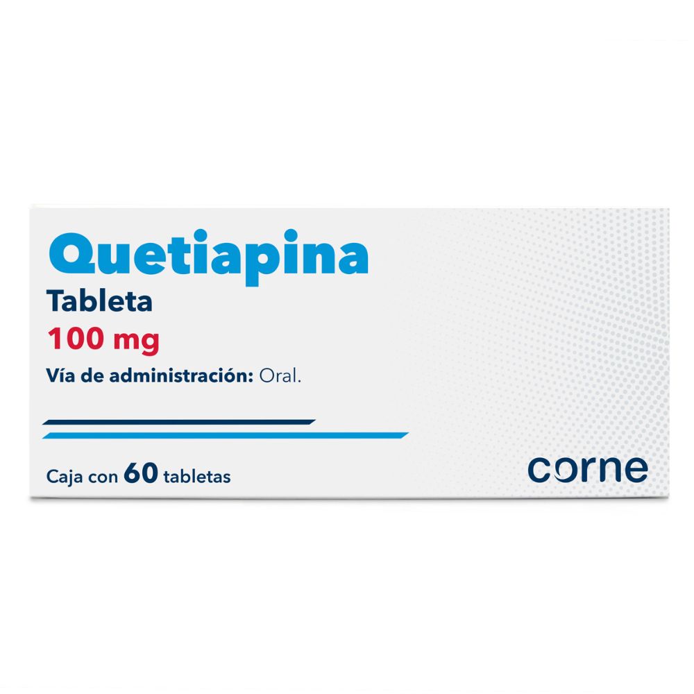 QUETIAPINA 100MG TABLETAS CON 60 (GI)