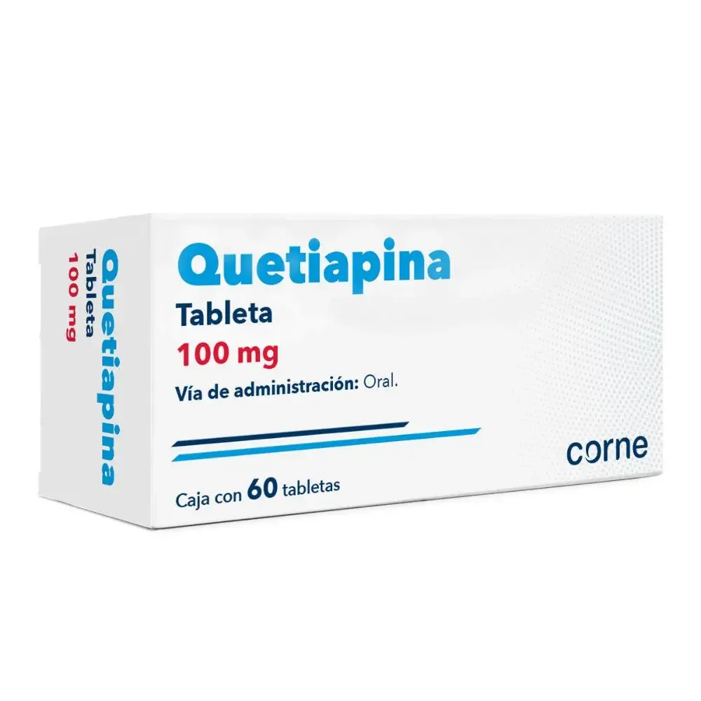 QUETIAPINA 100MG TABLETAS CON 60 (GI)