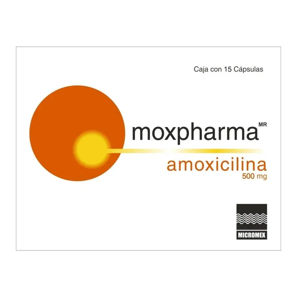 MOXPHARMA 500 MG CAPSULAS CON 15 (GI)