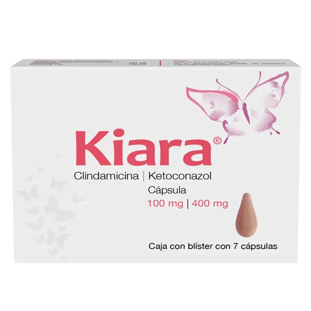 KIARA 100/400MG 7 CAPSULAS VAG (GI)
