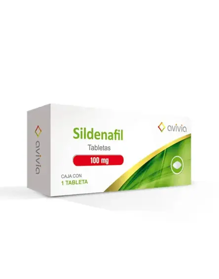 SILDENAFIL AVIVIA 100MG TABLETAS CON 1 (GI)