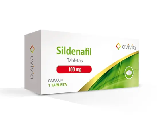 SILDENAFIL AVIVIA 100MG TABLETAS CON 1 (GI)