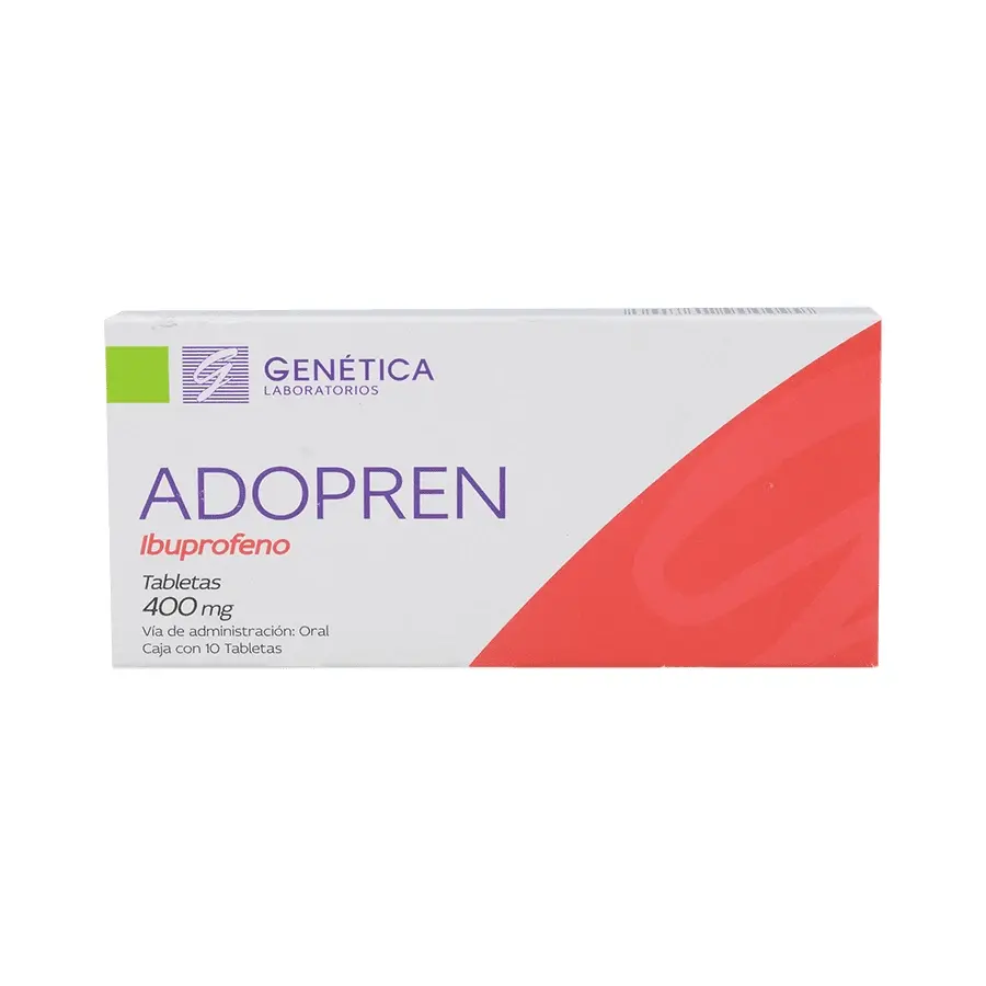 ADOPREN 400MG TABLETAS CON 10 (GI)