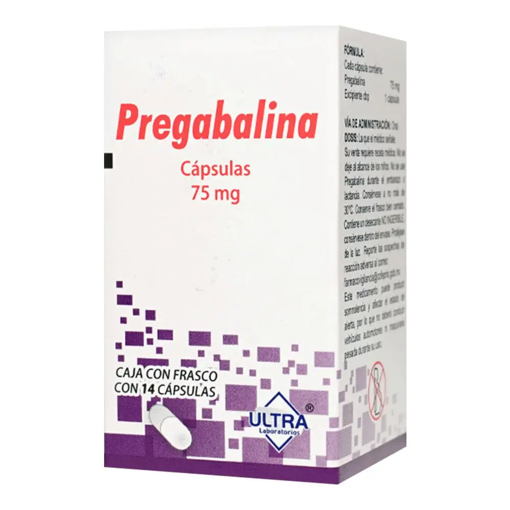 PREGABALINA 75MG CAPSULAS CON 14 (GI)
