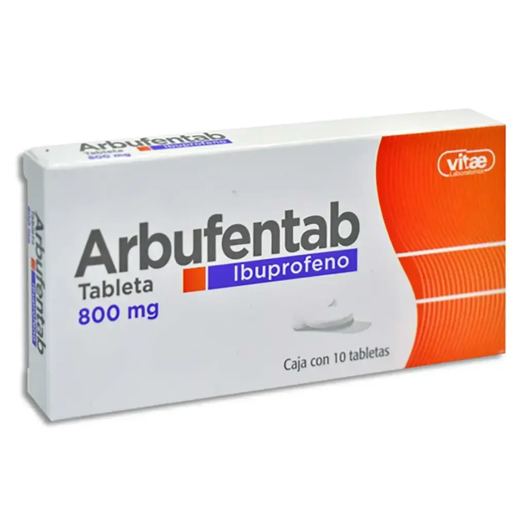 ARBUFENTAB 800MG TABLETAS CON 10 (GI)