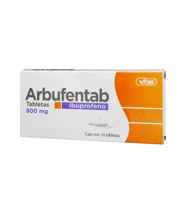 ARBUFENTAB 800MG TABLETAS CON 10 (GI)