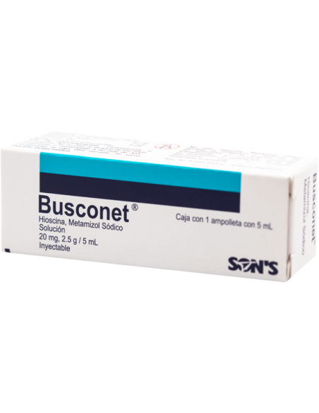 BUSCONET 20MG/2.5G/5ML AMPULA CON 1 (GI)