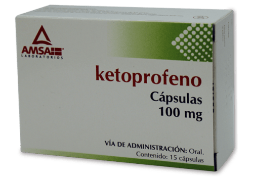 KETOPROFENO AMSA 100MG CAPSULAS CON 15 (GI)