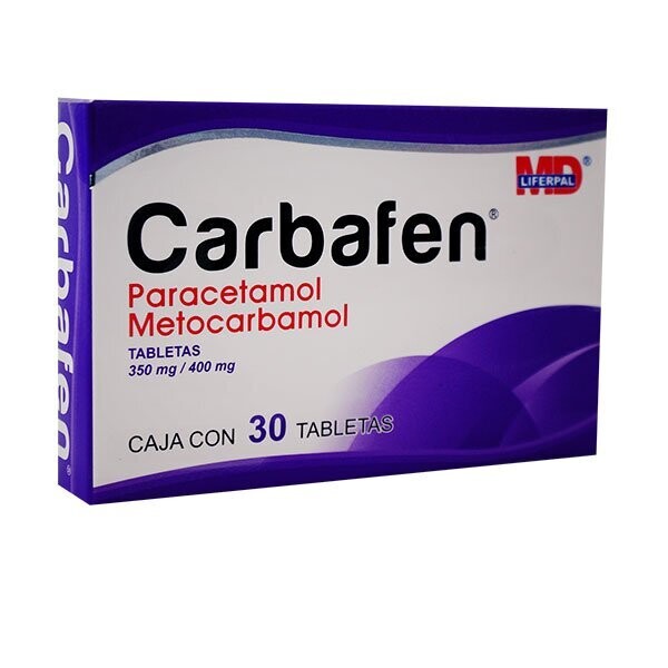 CARBAFEN 400/350MG TABLETAS CON 30 (GI)