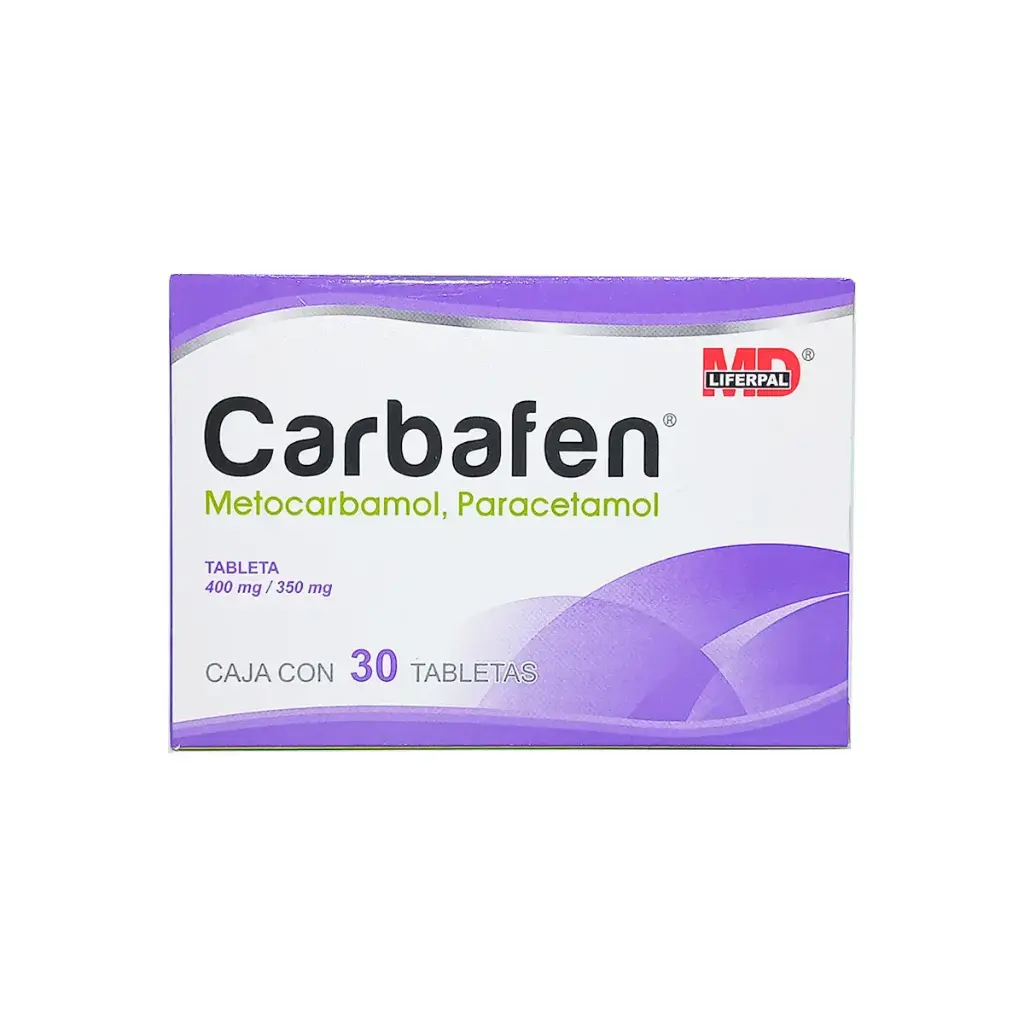 CARBAFEN 400/350MG TABLETAS CON 30 (GI)
