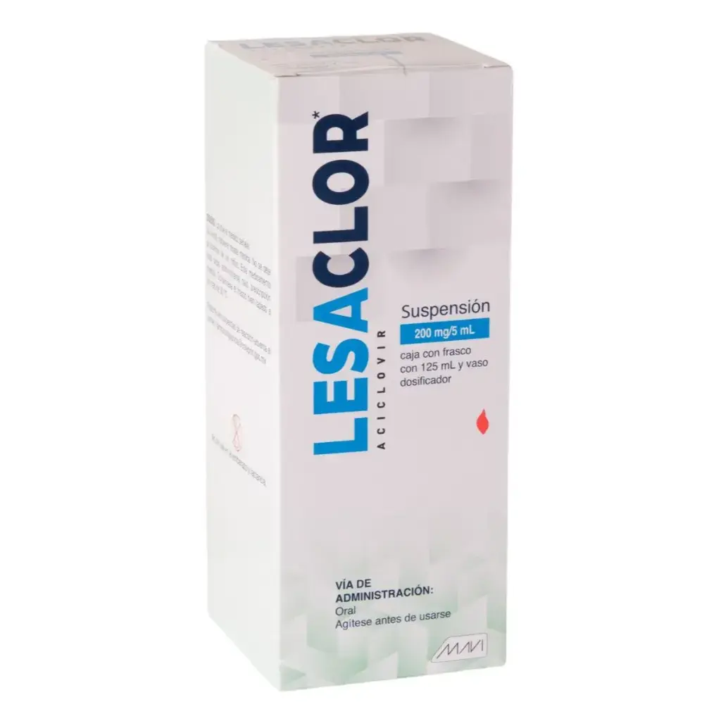 LESACLOR 200MG/5ML SUSPENSION 125ML (GI)