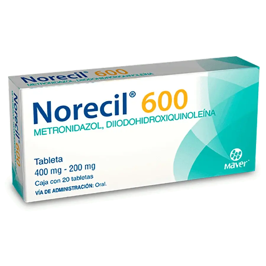 NORECIL 600 TABLETAS CON 20 (GI)