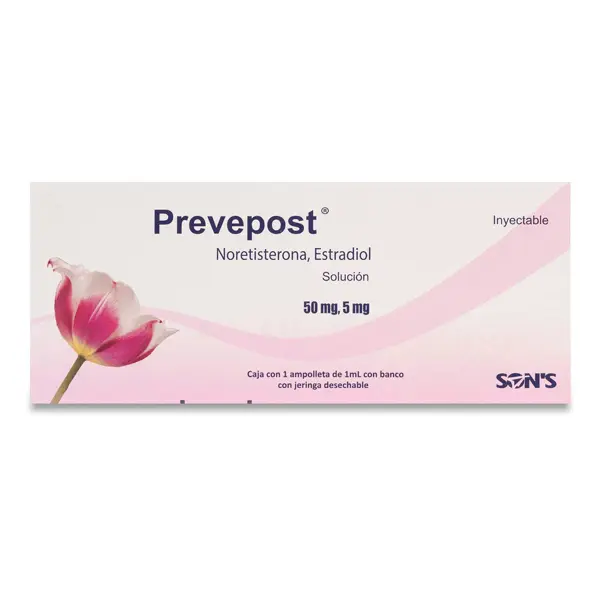 PREVEPOST 50/5MG/ML INYECTABLE CON 1 (GI)