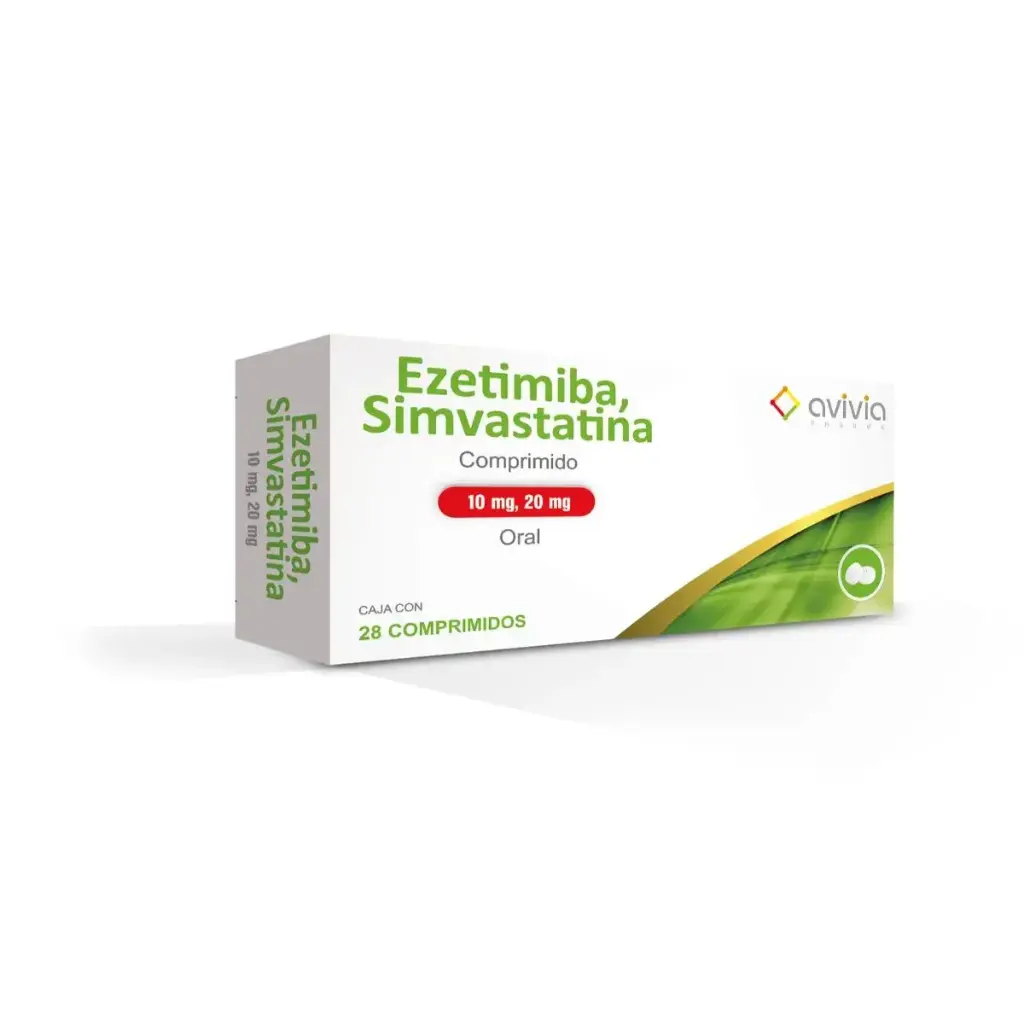 EZETIM/SIMVAS AVIVIA 10/20MG TABLETAS CON 28 (GI)