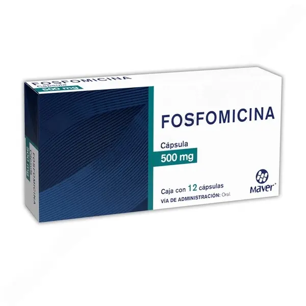 FOSFOMICINA MAVER 50MG CAPSULAS CON 12 (GI)