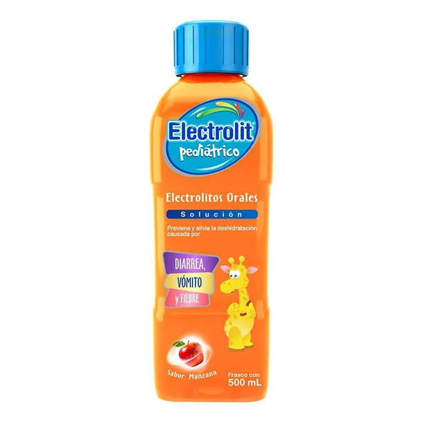 ELECTROLIT PEDIATRICO MANZANA 500ML