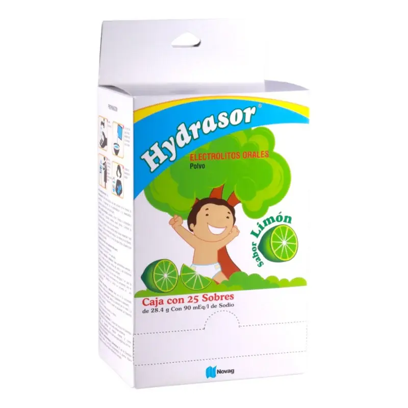 HYDRASOR ELECTROLITO LIMON CON 25