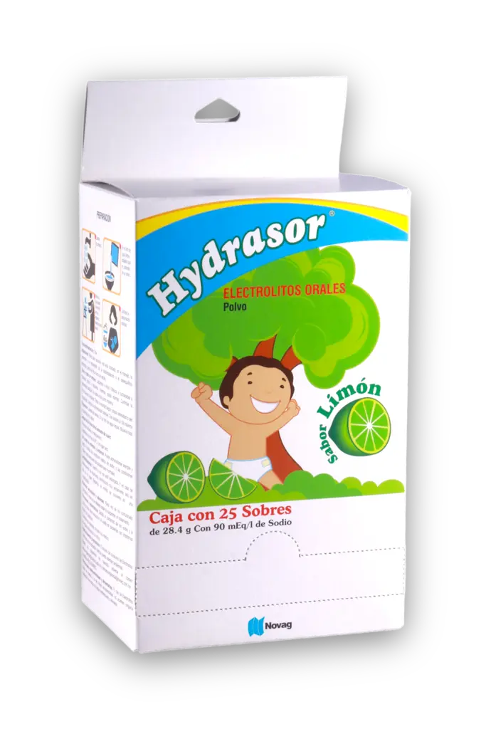 HYDRASOR ELECTROLITO LIMON CON 25