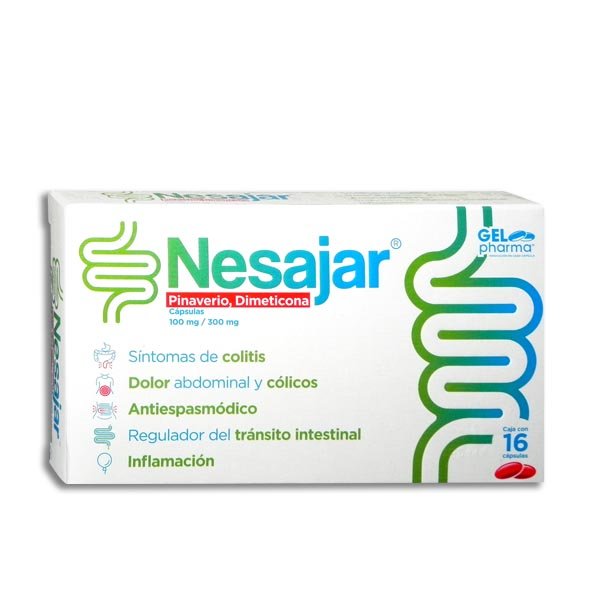 NESAJAR 100/300MG CAPSULAS C/16