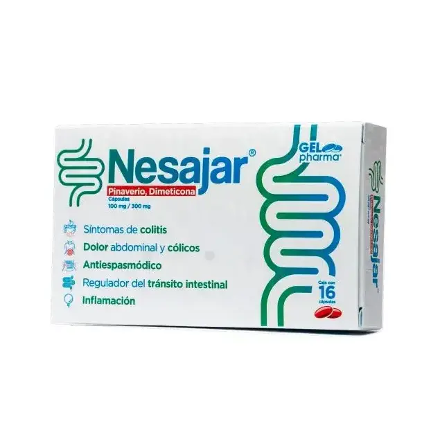 NESAJAR 100/300MG CAPSULAS CON 16