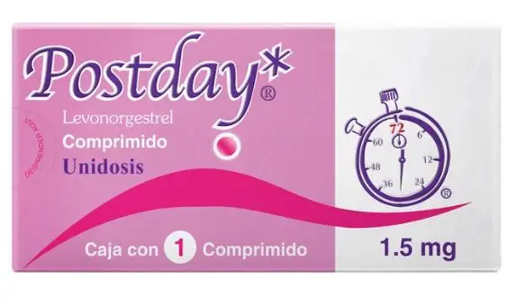 POSTDAY 1.5MG COMPRIMIDO CON 1