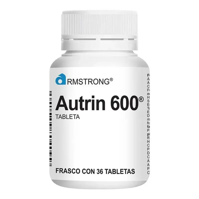 AUTRIN 600 FRASCO TABLETAS CON 36