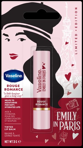 BALSAMO LABIAL VASELINE EMILY ROUGE ROMANCE 3G
