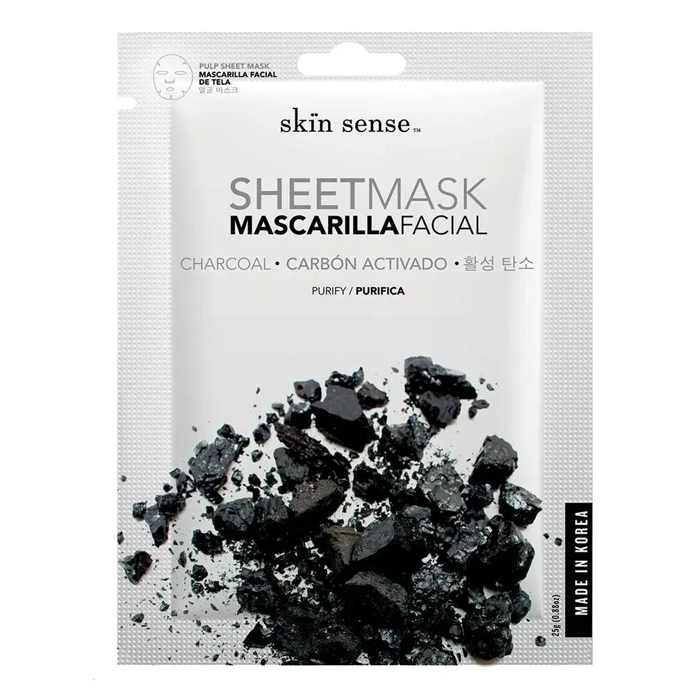MASCARILLA FACIAL SKIN SENSE CARBON ACTIVADO 25G