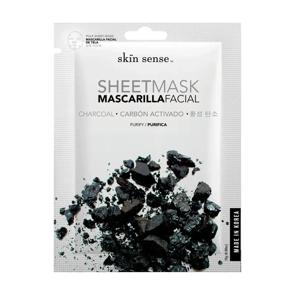 MASCARILLA FACIAL SKIN SENSE CARBON ACTIVADO 25G