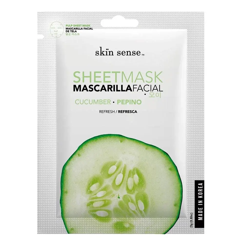 MASCARILLA FACIAL SKIN SENSE PEPINO 25G
