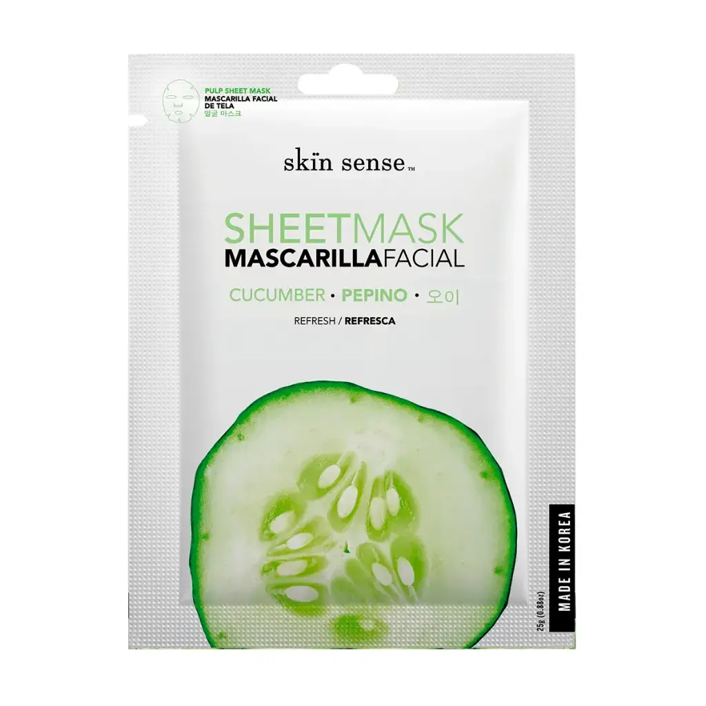 MASCARILLA FACIAL SKIN SENSE PEPINO 25G