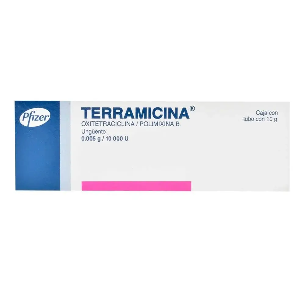 TERRAMICINA POMADA OFTALMICAS 10G