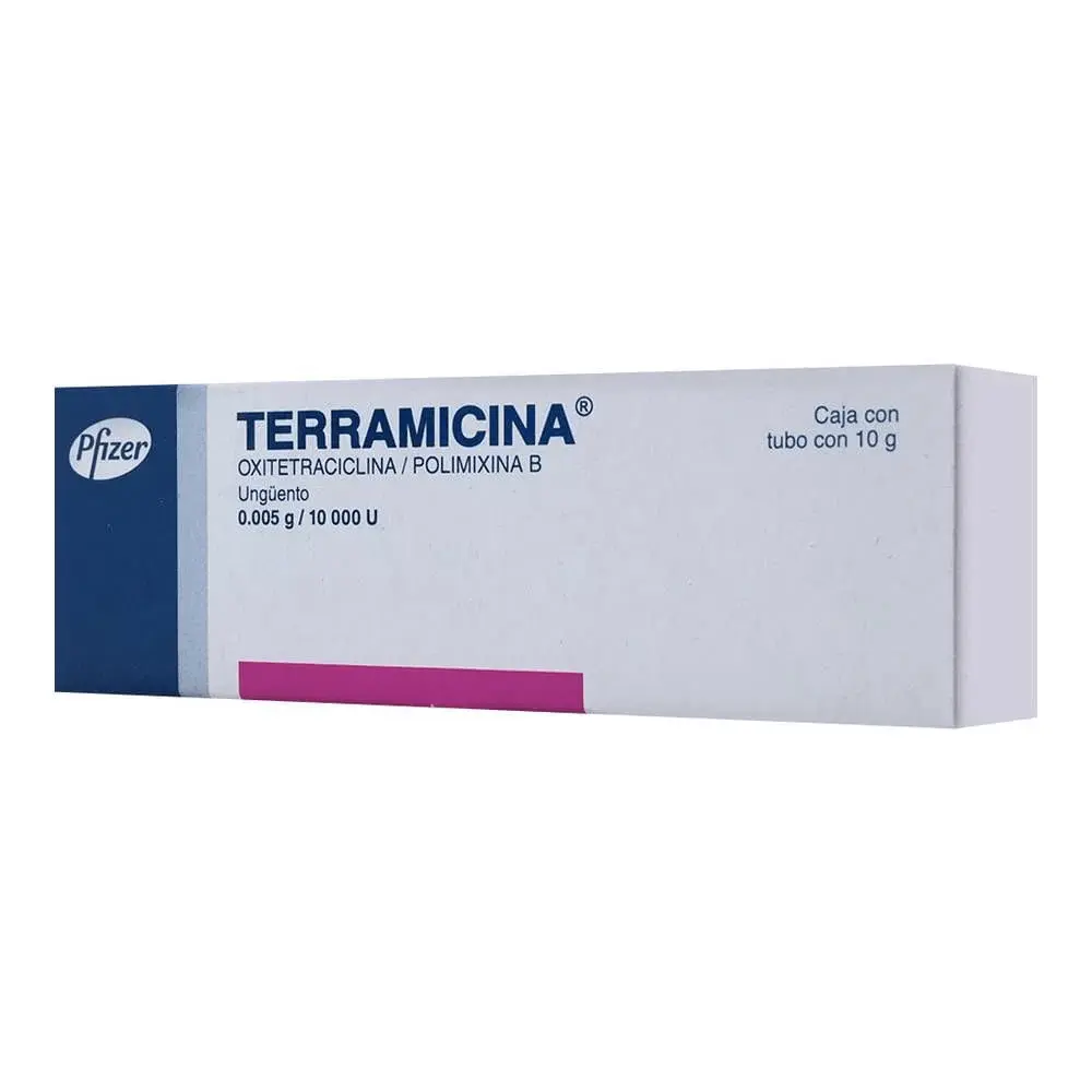 TERRAMICINA POMADA OFTALMICAS 10G