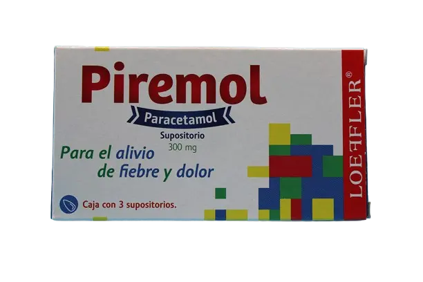 PIREMOL 300MG SUPOS C/3 (GI)