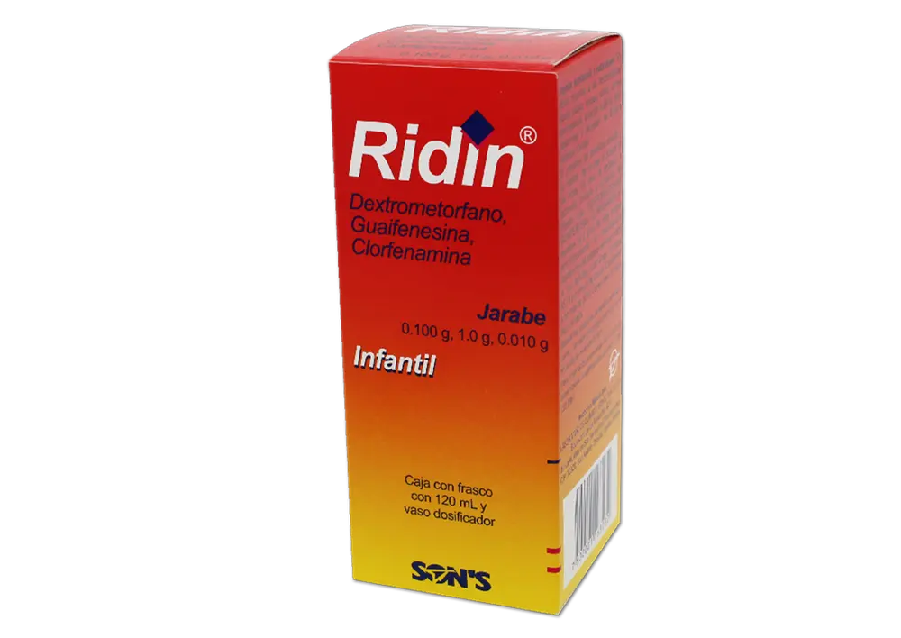 RIDIN PEDIATRICO JARABE 120ML (GI)
