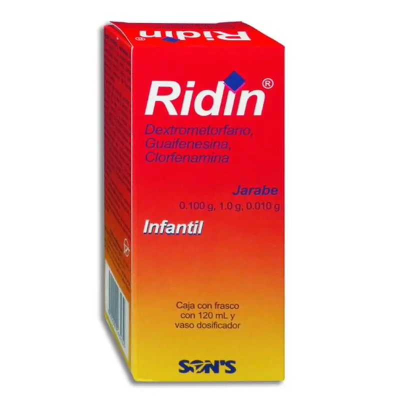 RIDIN PEDIATRICO JARABE 120ML (GI)