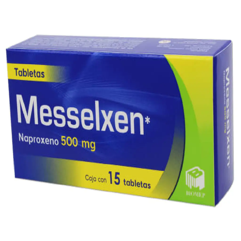 MESSELXEN 500MG TAB C/15 (GI)