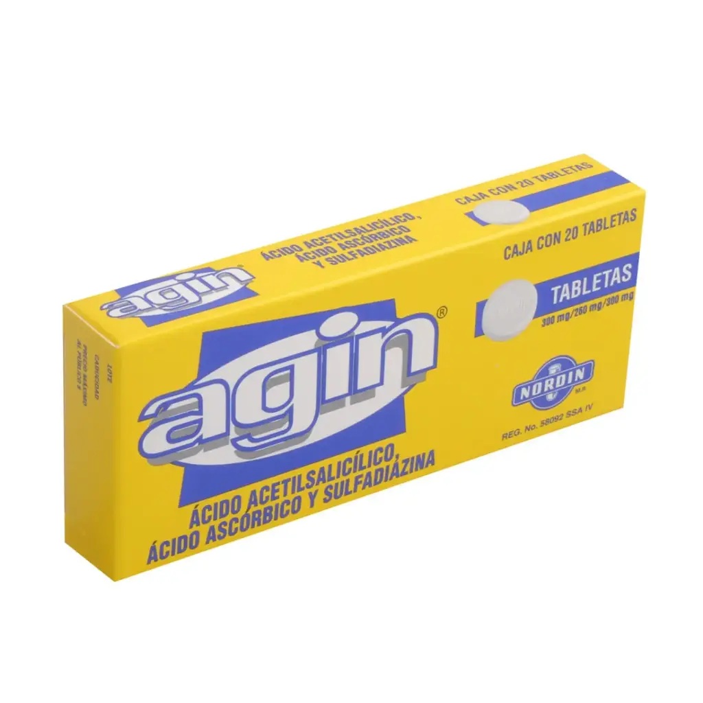 AGIN TABLETAS C/20
