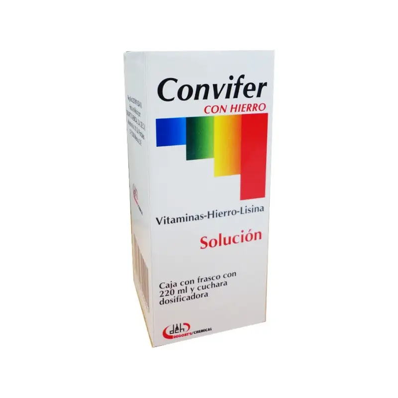CONVIFER CON HIERRO SOLUCION 220ML (GI)